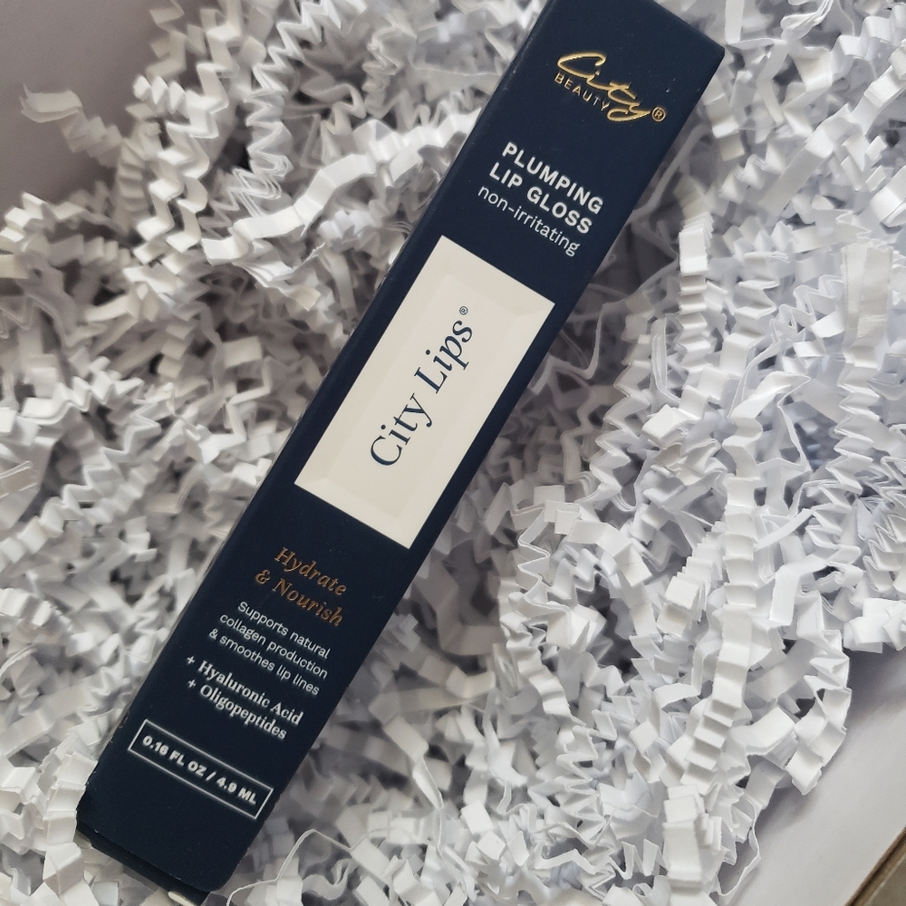 City Lips Hyaluronic lip plumping gloss